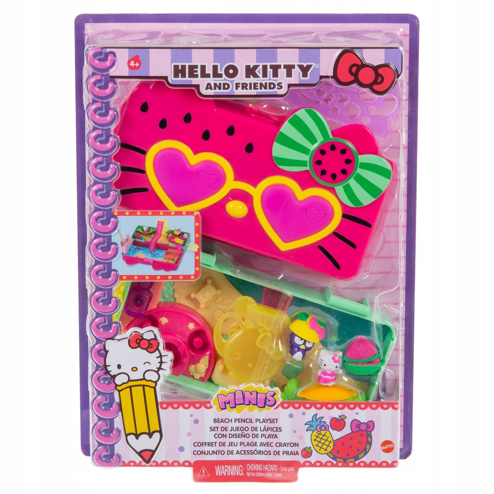 Školský peračník - Hello Kitty GVC40/GVC39 Cencil Case Set Beach