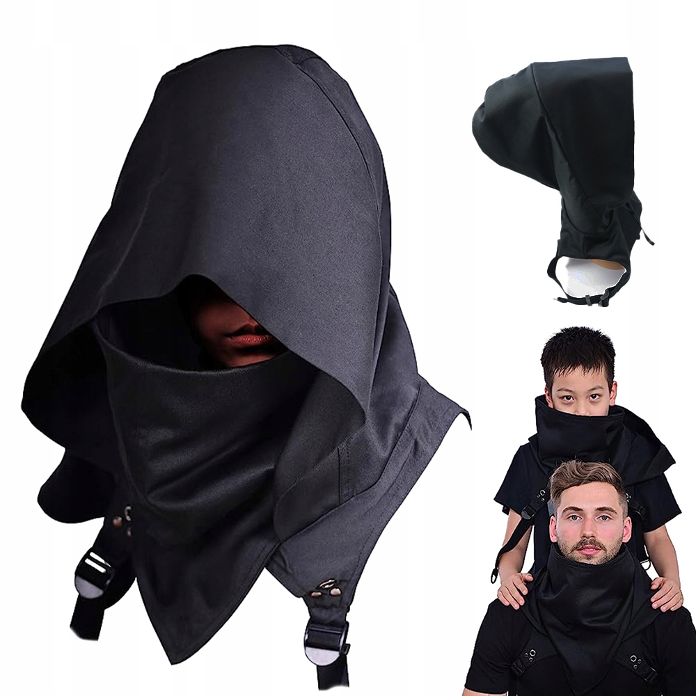 Halloweensky kostým Assassin's Creed Cospl s kapucňou a kapucňou