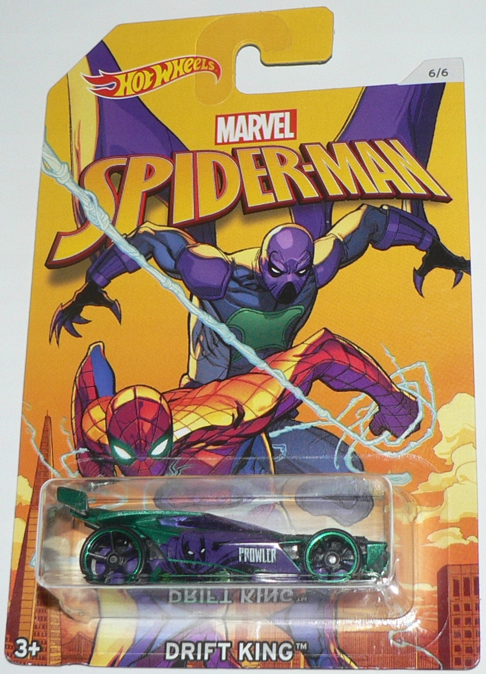 Hot Wheels DWD20 Asst. DWD14 MARVEL SPIDER-MAN DRIFT KING