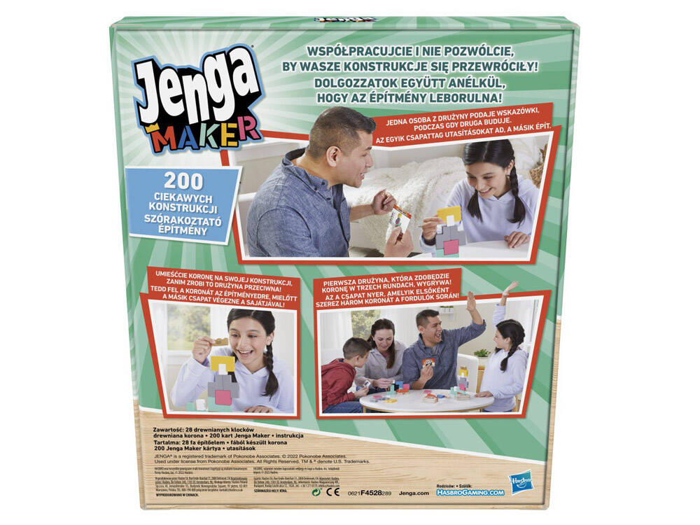 Arkádová hra Jenga Maker GR0658