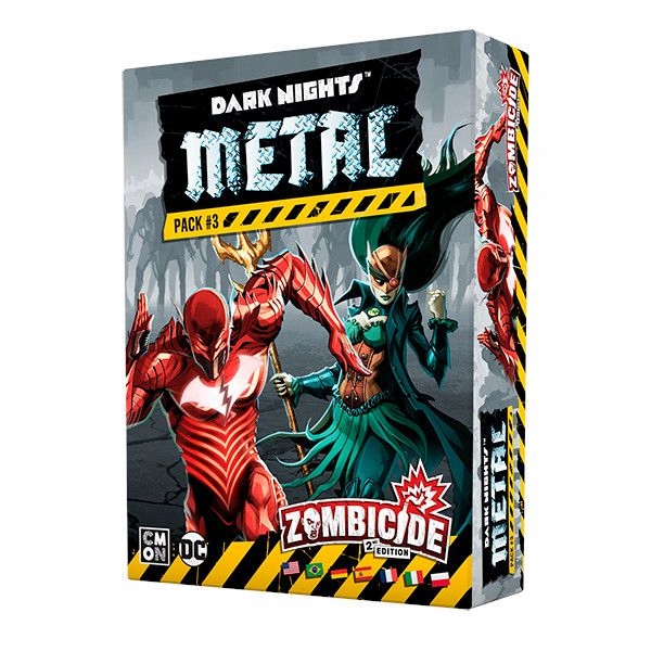 Zombicide: Stolová hra 2. edície. - Dark Nights Metal Pack 3 Portal Games