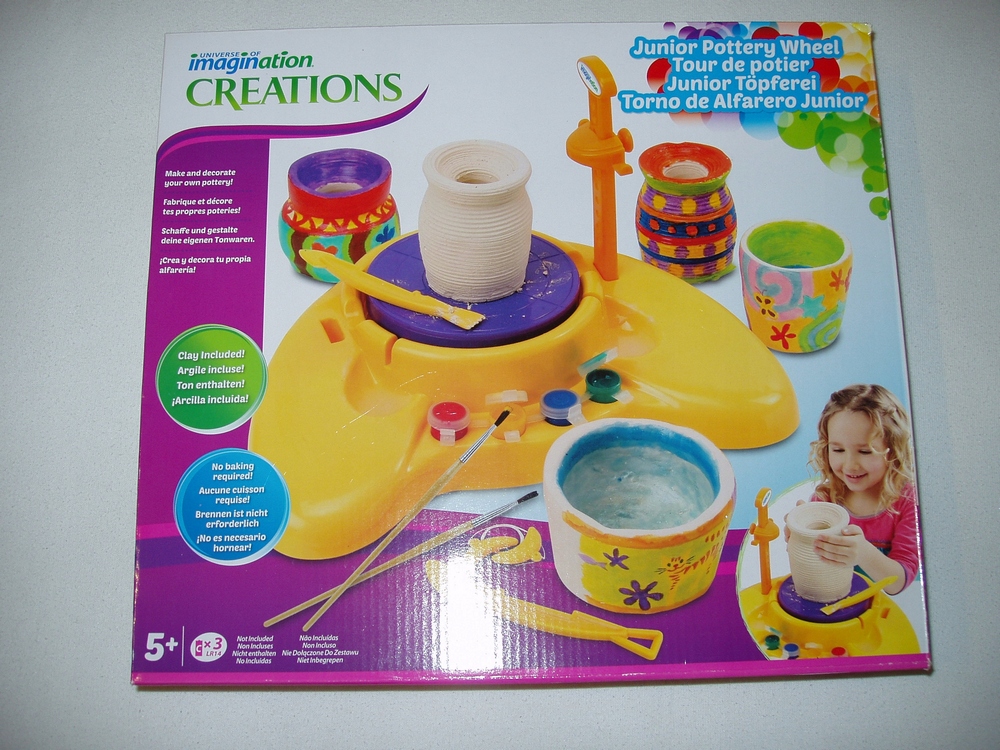 Hrnčiarsky kruh ToysRus s príslušenstvom