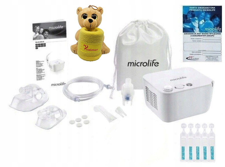 Nebul MicroLife Neb200 Inhaler+Teddy Bear Case