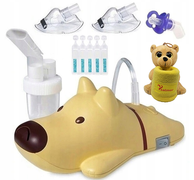 Inhalátor Rossmax Ni60 2 Masky+M+cumlíčko puzdro