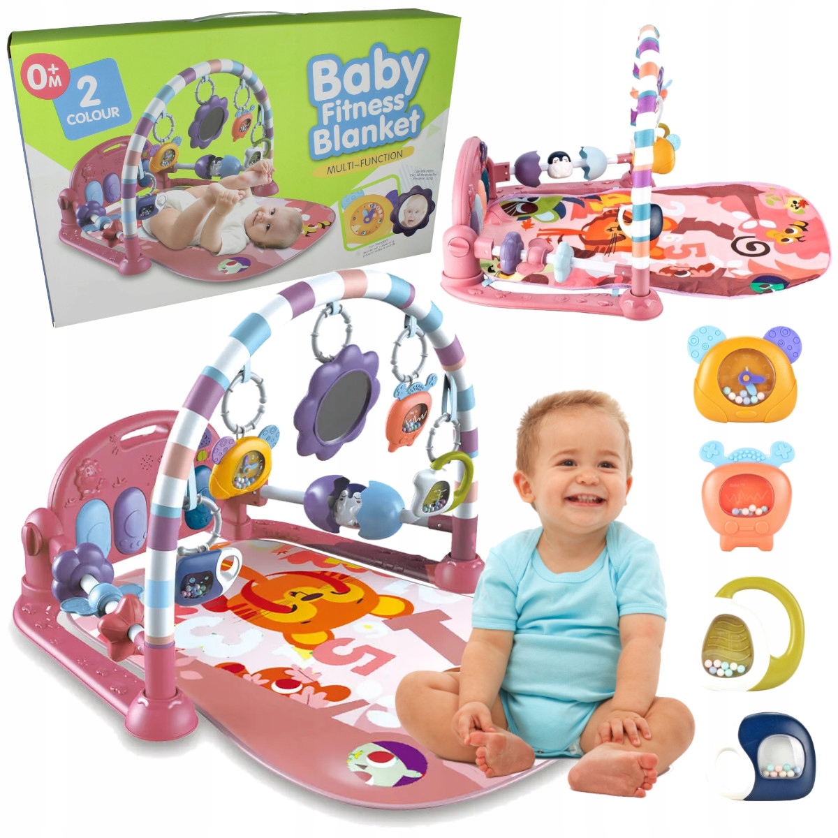 Vzdelávacia podložka - Interactive Mat s 3in1 klavírny vzdelávací