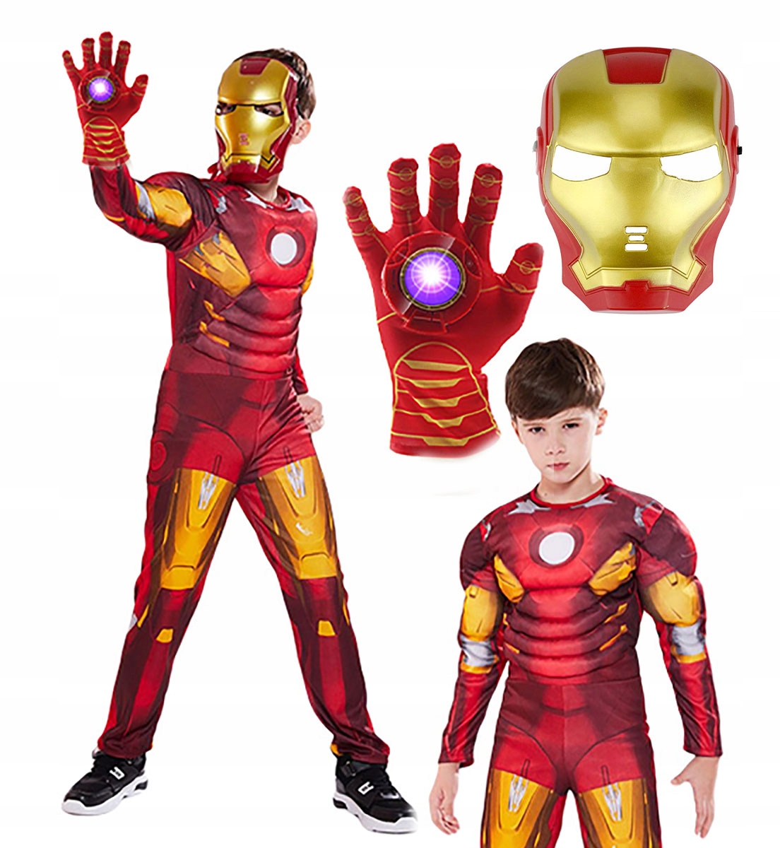 Kostým pre chlapca- Kostým Iron Man Sibama na 110-116