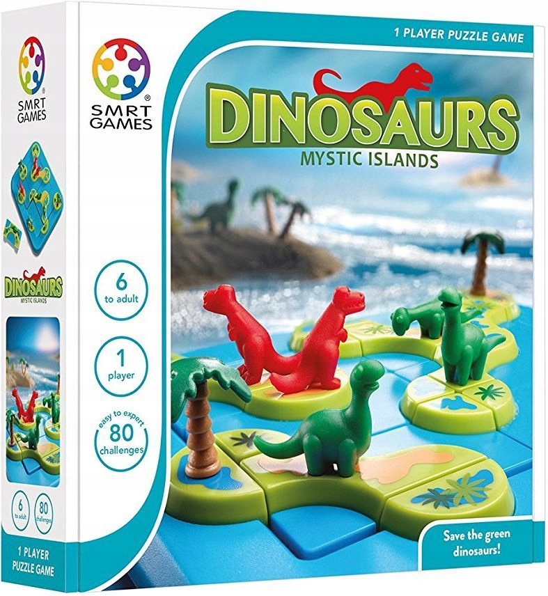 Spoločenská hra Smart Games Dinosaurs Mystic Island od IUVI Games