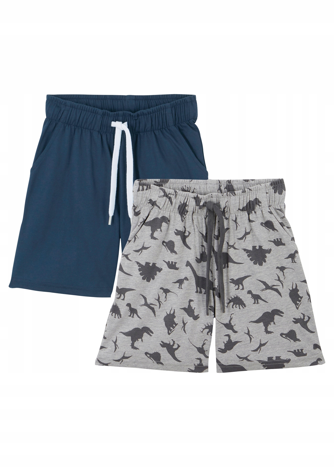 Detská košeľa - Krátky Bonprix 104 Navy, Šedé šortky
