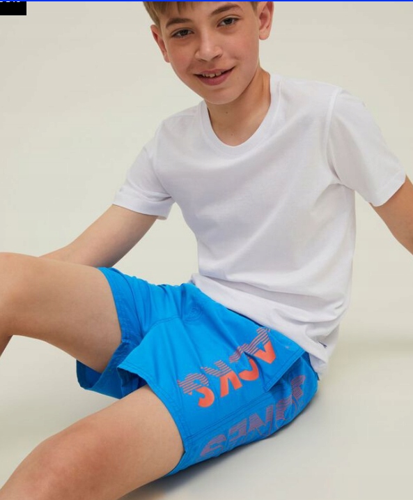 Detské plavky - Puma Boxers 140 modrá