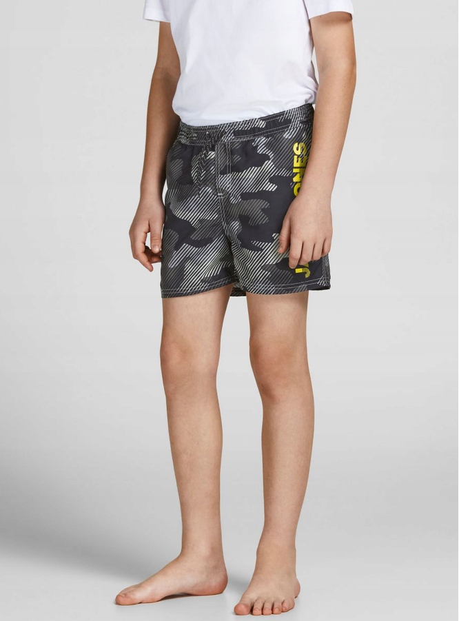 Detské plavky - Jack & Jones Boxers, 164 Gray