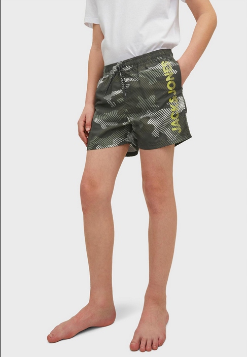 Detské plavky - Jack & Jones Two -kus outfit 152 Green