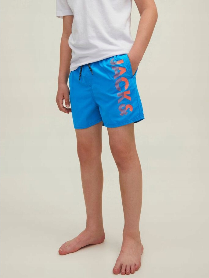 Detské plavky - Jack & Jones Boxers, 164 modrá
