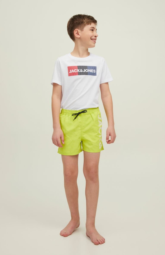 Detské plavky - Jack & Jones Boxers. 176 zelená