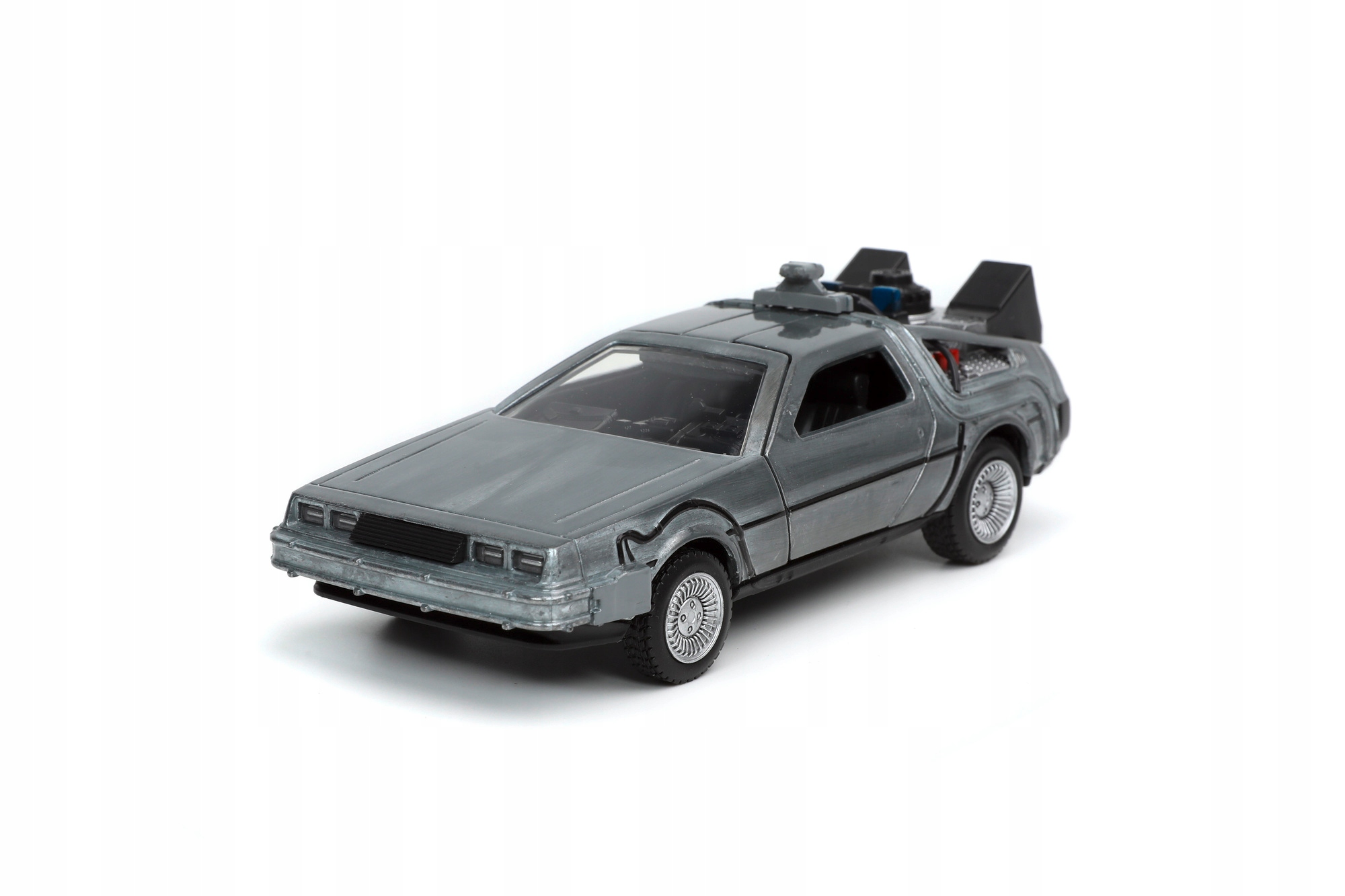 JADA SPÄŤ DO BUDÚCNOSTI STROJ ČASU DELOREAN 1:32 KOVOVÝ NOVÝ MODEL