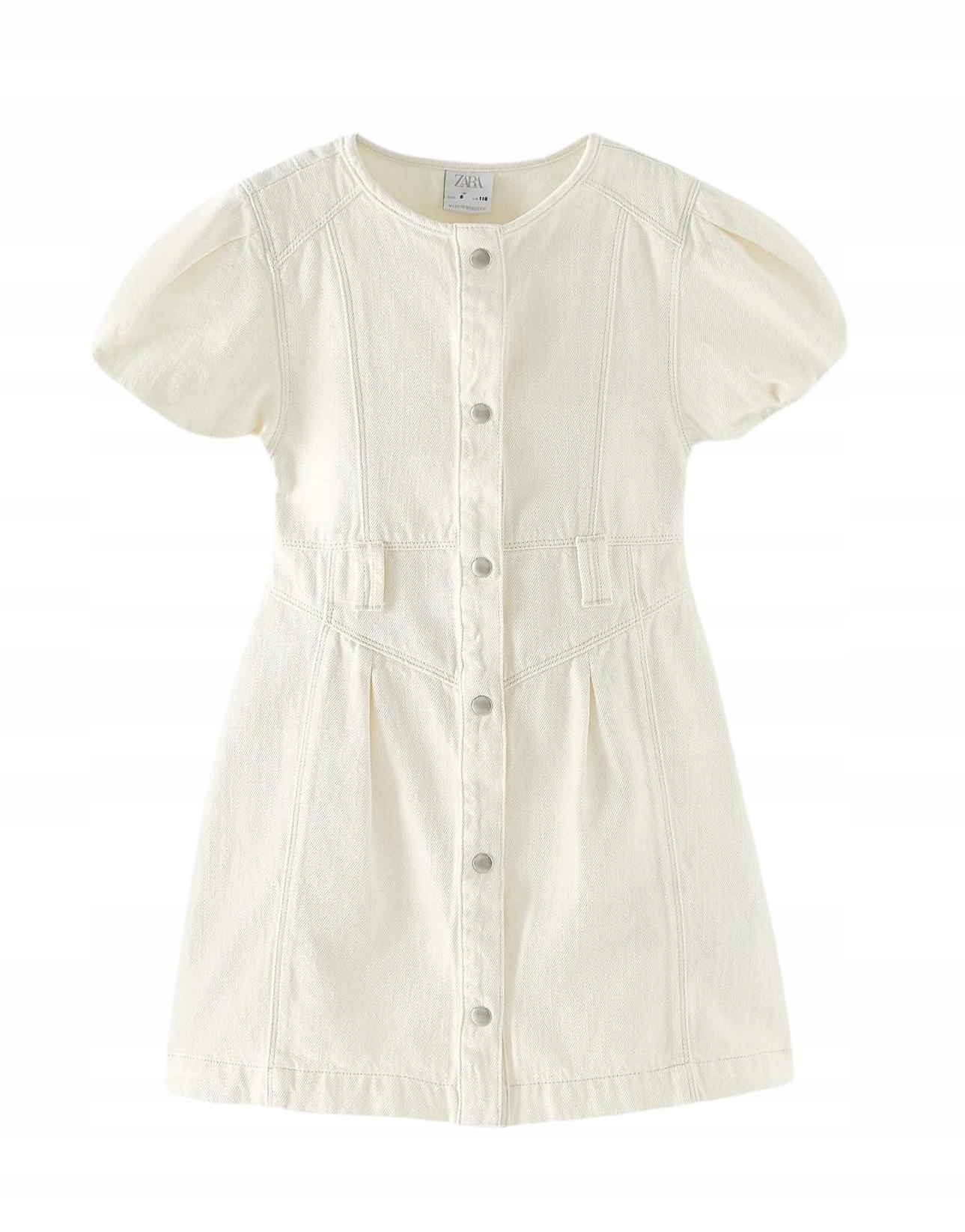 Dievčenské šaty - Šaty pred kolenom Zara Kids Veľkosť 122