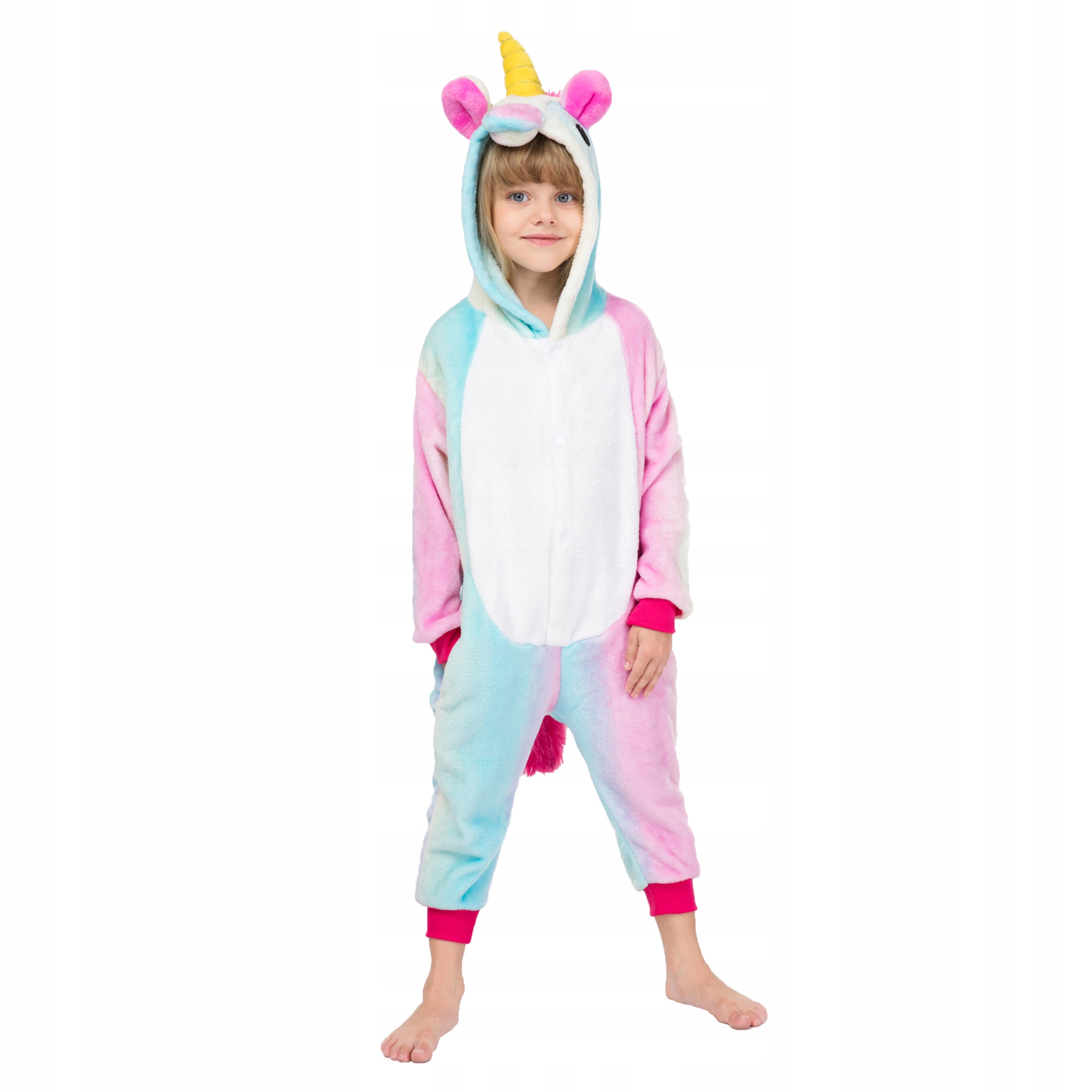 Pyžamo, župán - Onesie (kombinézy) Zz veľkosť 140 ružová