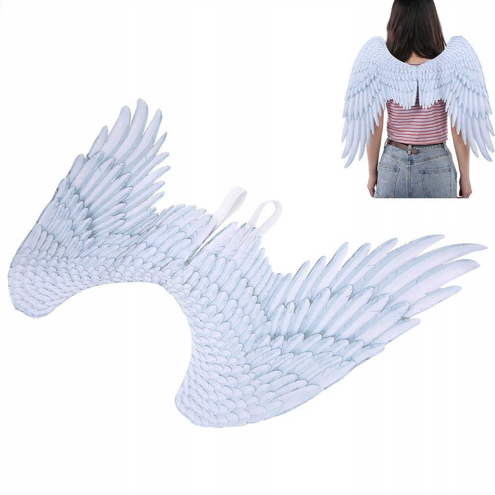 NATIVE ŠATY ANJELSKÉ KRÍDLA BIELY ANJEL ANJEL 68x54cm