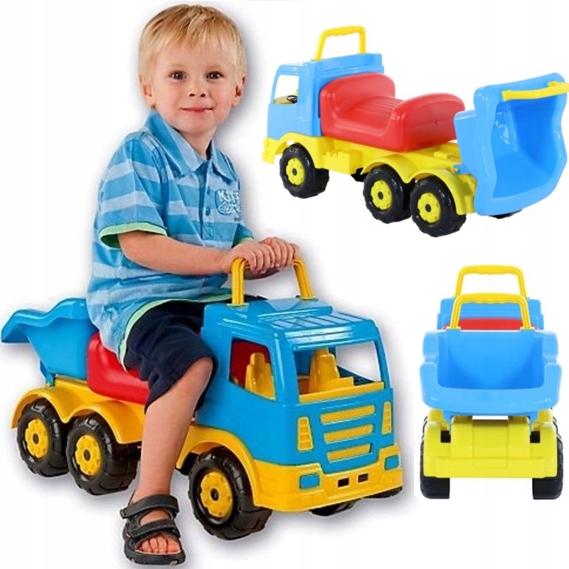 Jazda pusher 3in1 mega veľké vozidlo s preplachom
