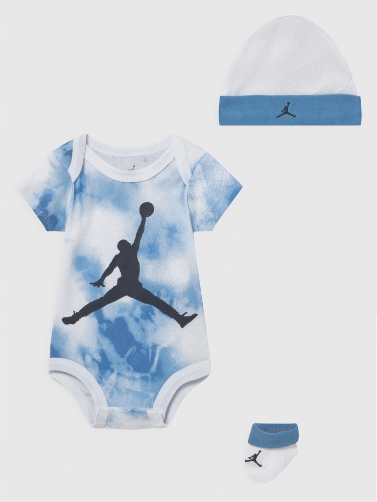 Detský komplet - Baby Set Nike 80 White, Blue, Multi -Colored 3 PC.