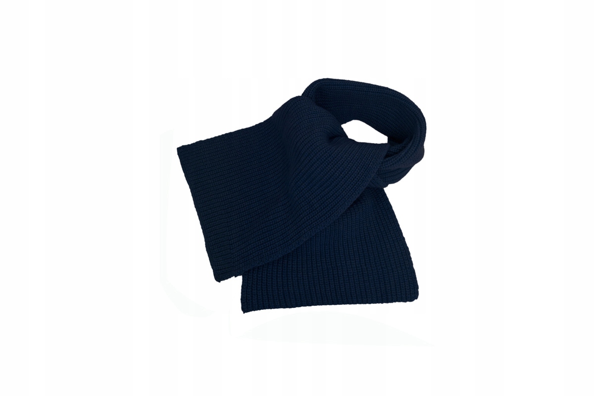 Nákrčník - Detská šál Jamiks Navy Blue Wool