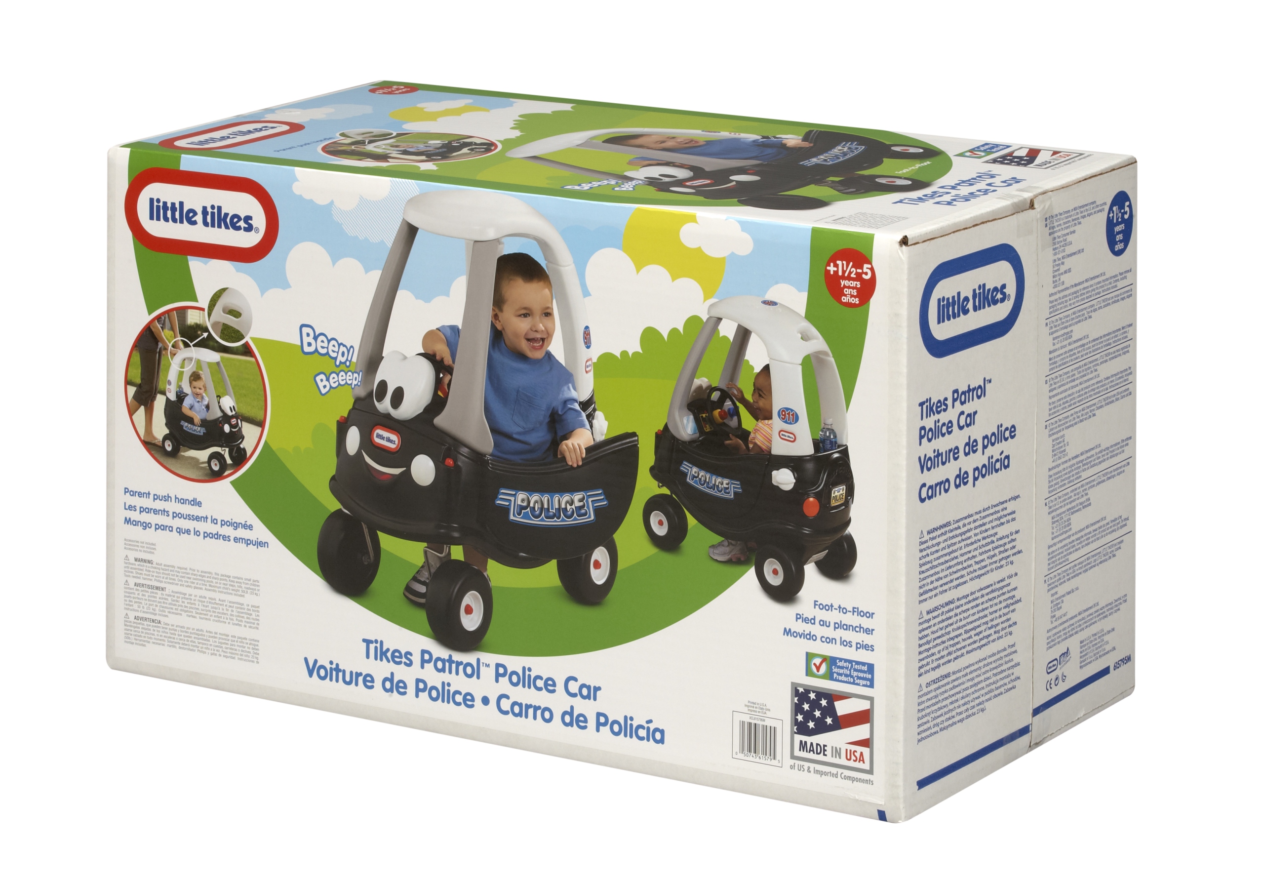 Little Tikes Odrážadlo 615795E5 Čierna