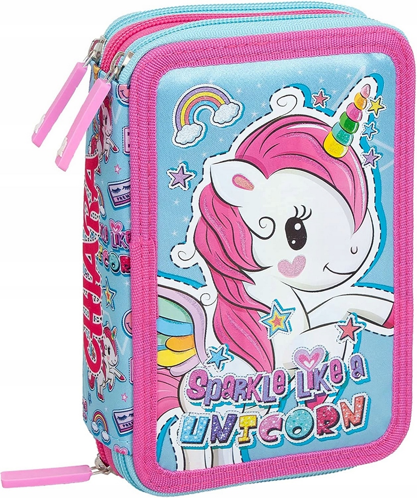 Školský peračník - Julian Ross Unicorn Puzdro s vybavením