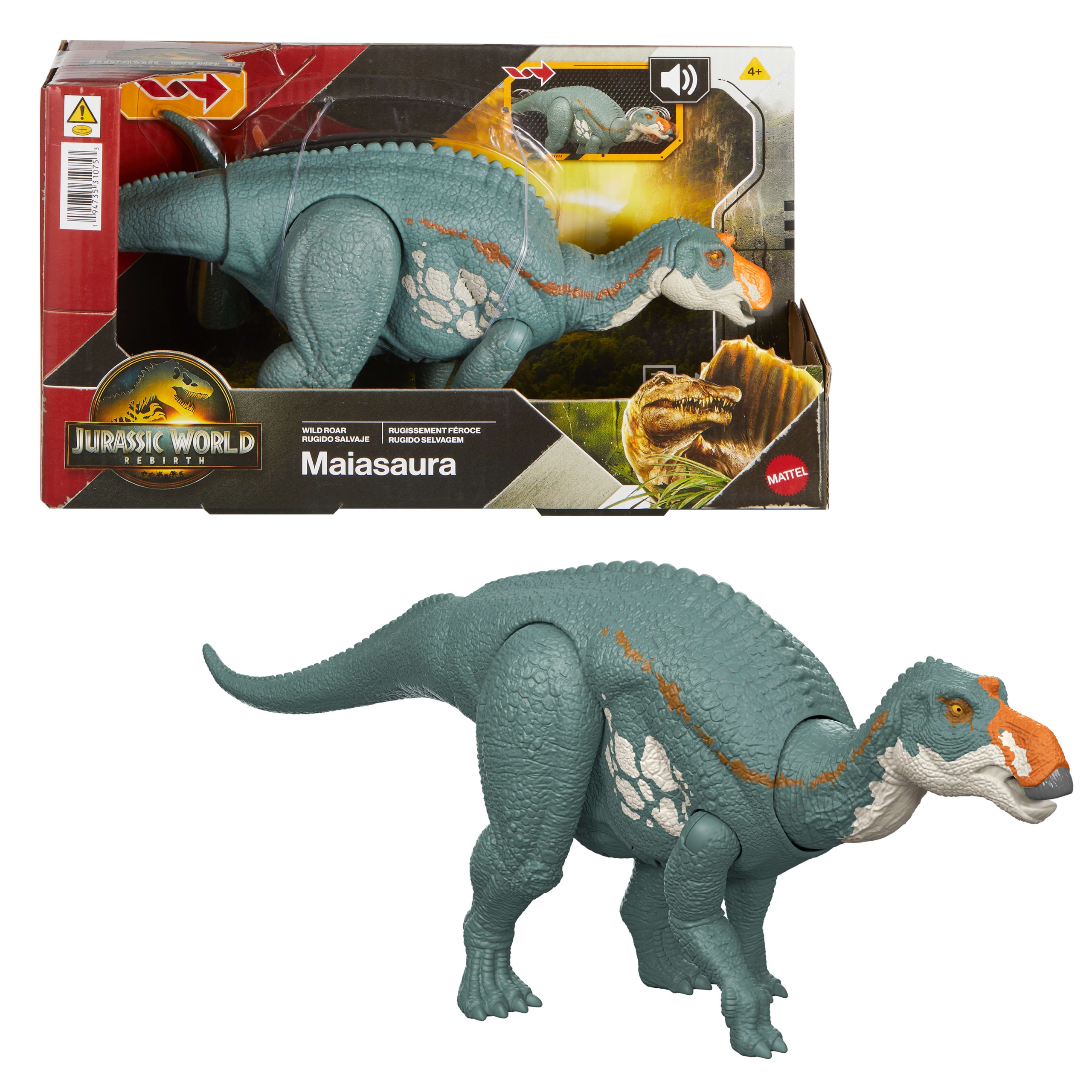 Mattel Jurský svet Figúrka Maiasaura Wild Rev