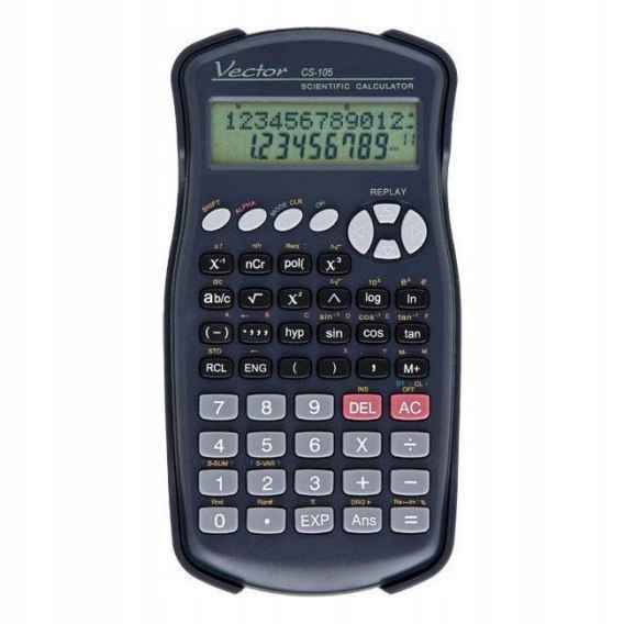 Vedecká kalkulačka vektor KAV CS-105