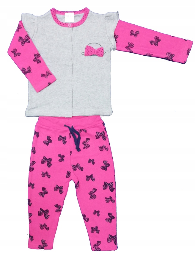 Detský komplet - Baby Sets Line 68 Pink, Grey, Multi -Colored 2 ks.