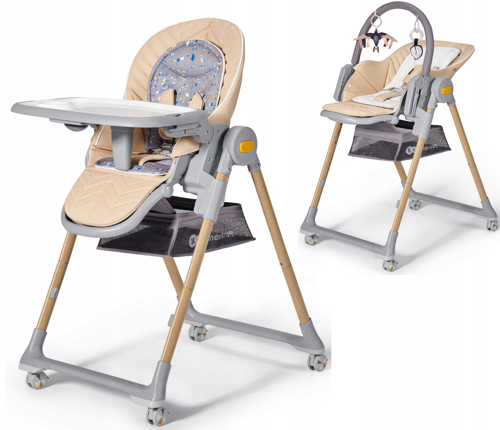 Kinderkraft Feedingova stolička 103 x 50 x 64,5 cm khlast00BegW000