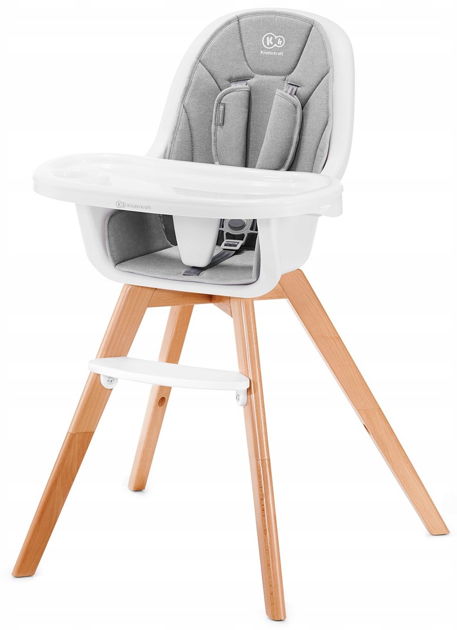 Kinderkraft vysoká stolička 96 x 68 x 62 cm KKKTIXIGRY0000