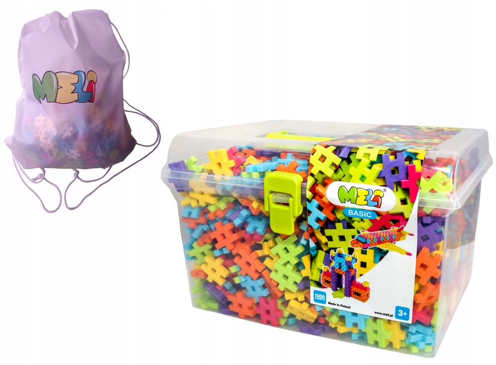Meli Blocks Wafle Basic Cravel Box 1000 EL. 50004