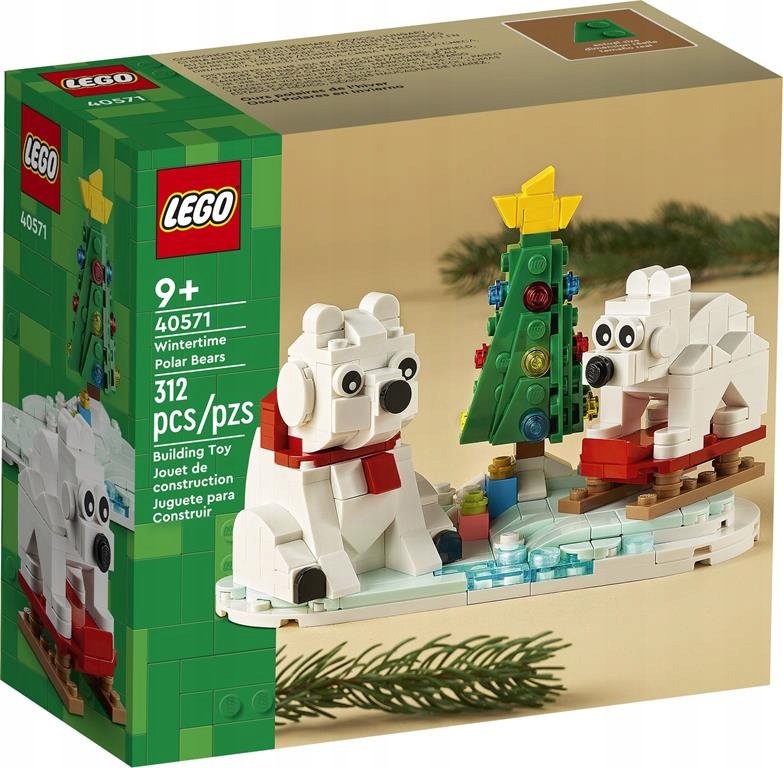 Stavebnica LEGO Classic - Lego 40571 Zimné ľadové medvede