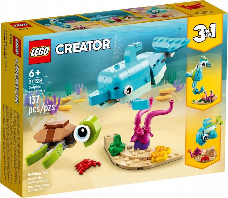 Stavebnica LEGO Creator 3 w 1 - Malý holandský drevený prepichnutý ružový lovec 12 m+