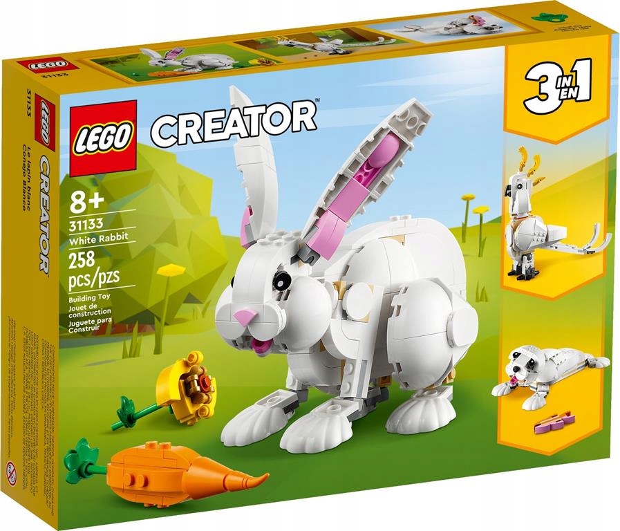 Stavebnica LEGO Creator 3 w 1 - Make -up maľovacia súprava pre deti + korálky