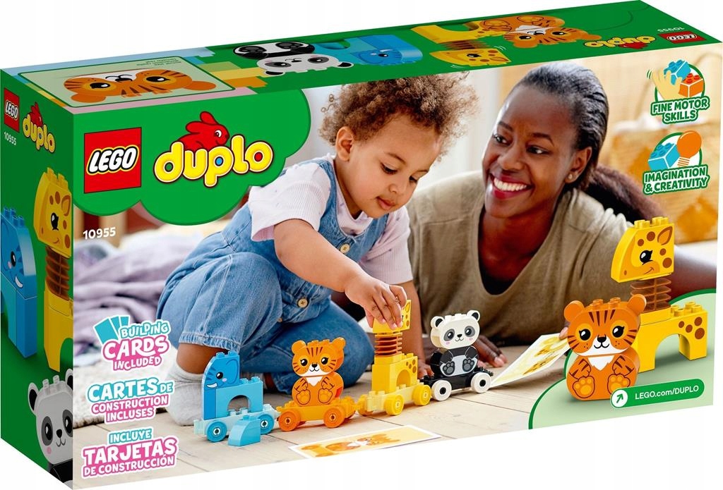 Stavebnica LEGO DUPLO - LEGO DUPLO 10955 bloky so zvieratami
