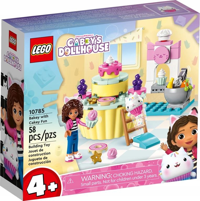 Stavebnica LEGO Gabby's dollhouse - LEGO GABBYS DOMČEK PRE BÁBIKA BLOCKS 10785 PEČENIE TORTY