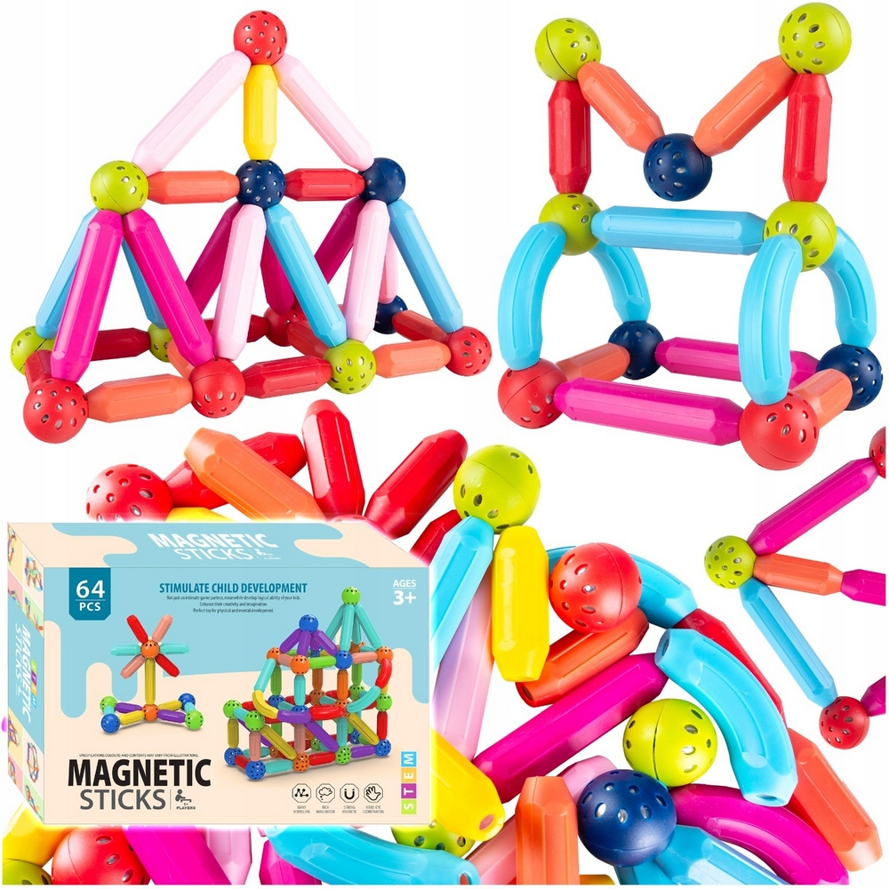 Magnetická stavebnica - Kinetický piesok 5 kg + plesne pumpéry pumpánky s pieskovníkom Colors Colors HQ