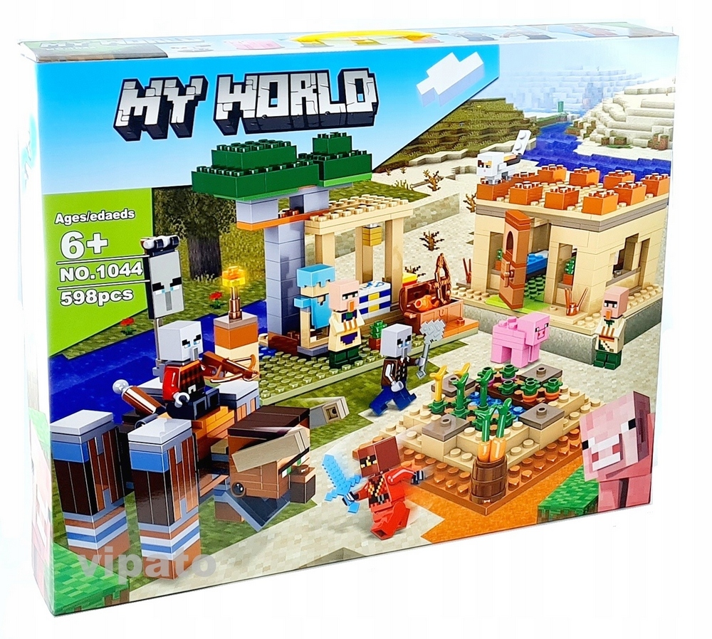 BLOKUJE nájazd Minecraft Raiders