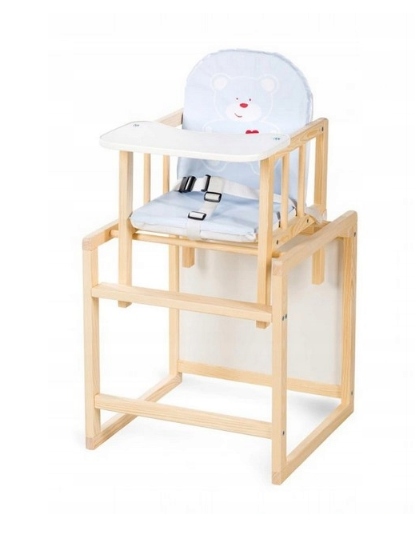 Stolička 2in1 stolný drev