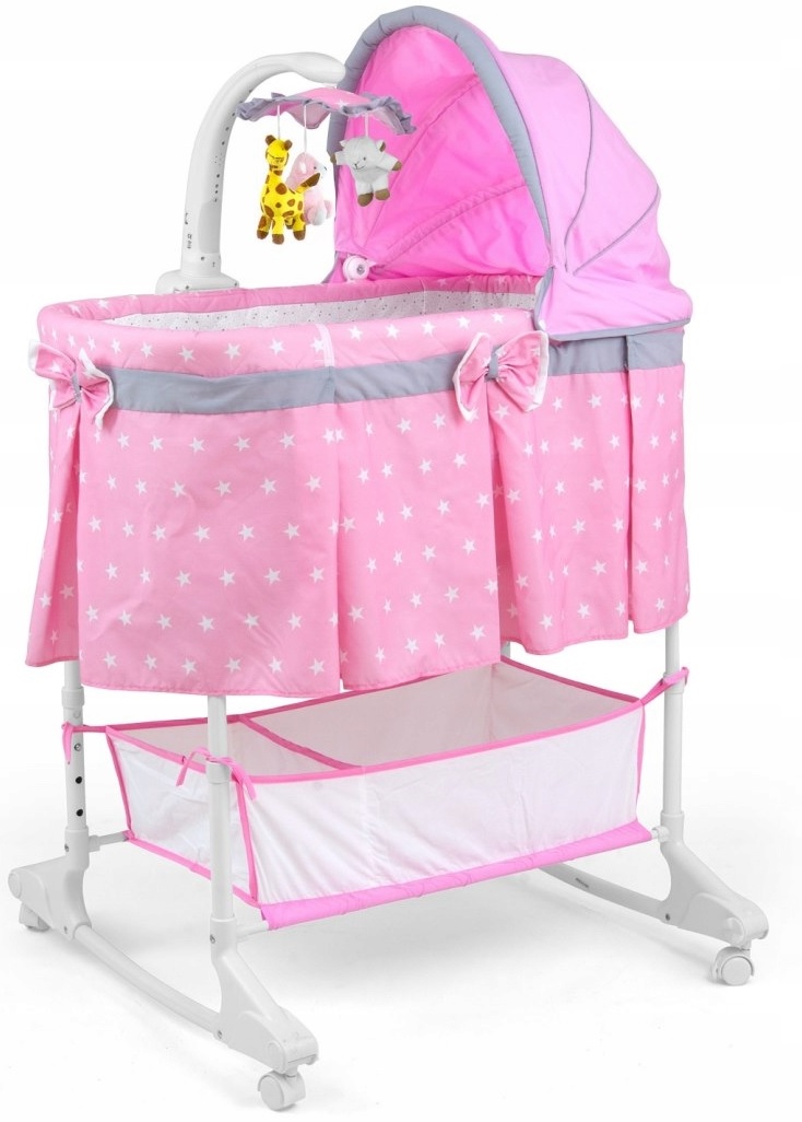 Milly Mally Sweet Melody Stars Cradle 87x73 cm