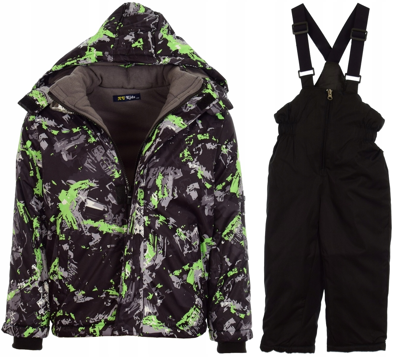 Detská kombinéza - Zimné kombinézy Carol Carol 116 Black, Multi -Colored