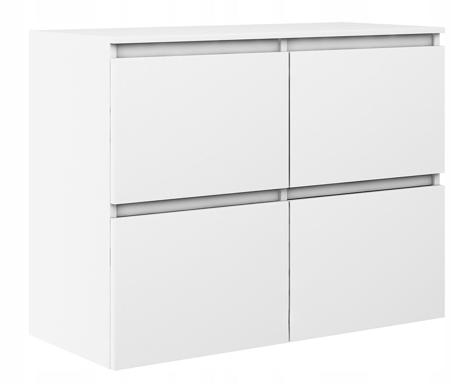 Hrudník Dresser Agat Meble Maban 90 x 45 x 75 cm biely