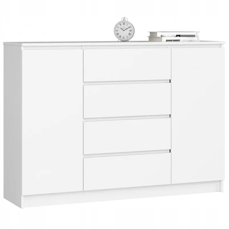 Chsoda Vianoce K140 2d 4SZ 138 x 40 x 99 cm biele