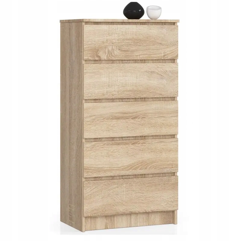 Kostol akordov K60 5S 60 x 40 x 121 cm Sonoma Oak