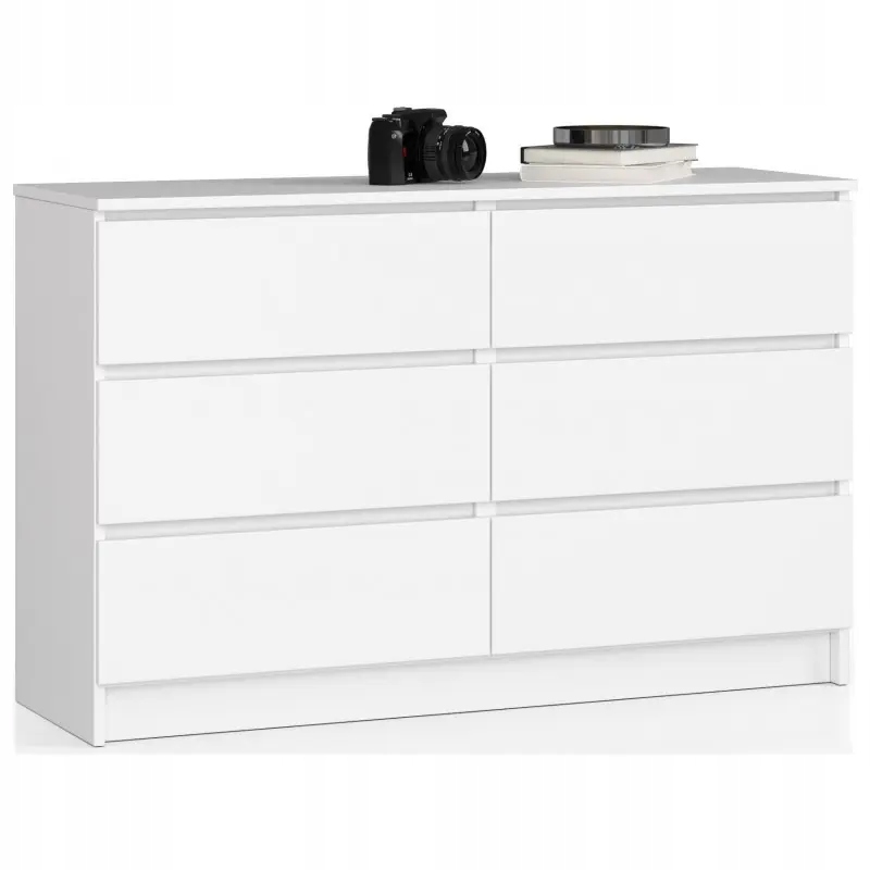 Kostol akordov K120 6SZ 120 x 40 x 77 cm biely