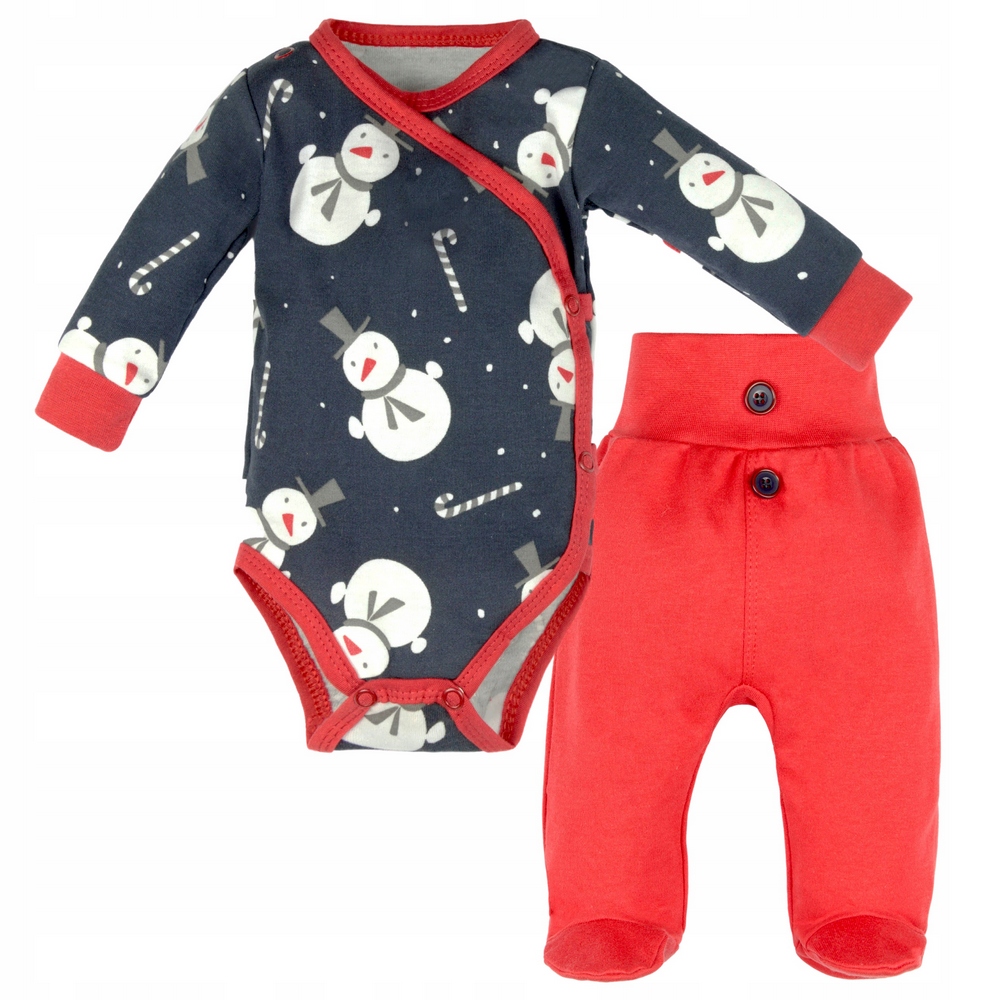 Detský komplet - Baby Set MRFI 62 Red, Navy Blue 2 PCS.
