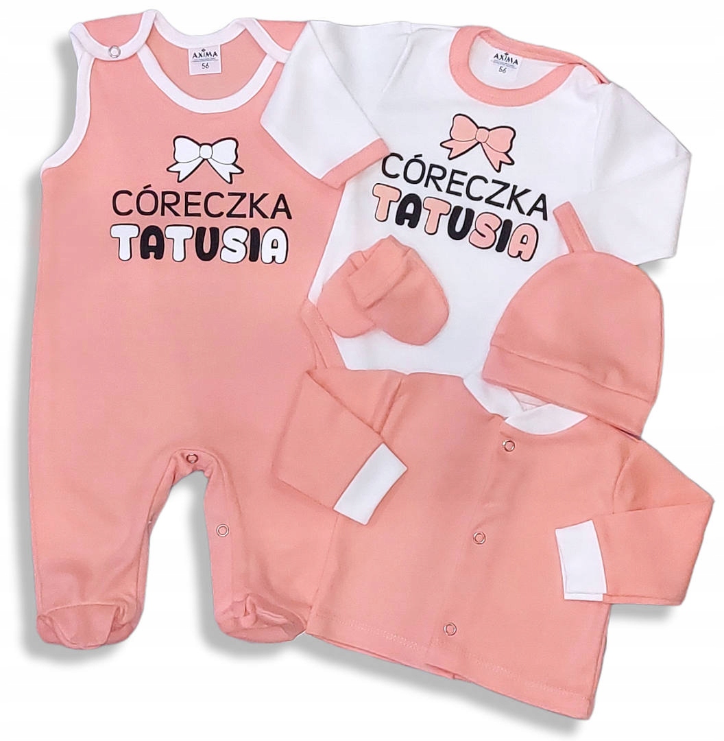 Detský komplet - Detská súprava 5 el. Layette pre novorodenca 56