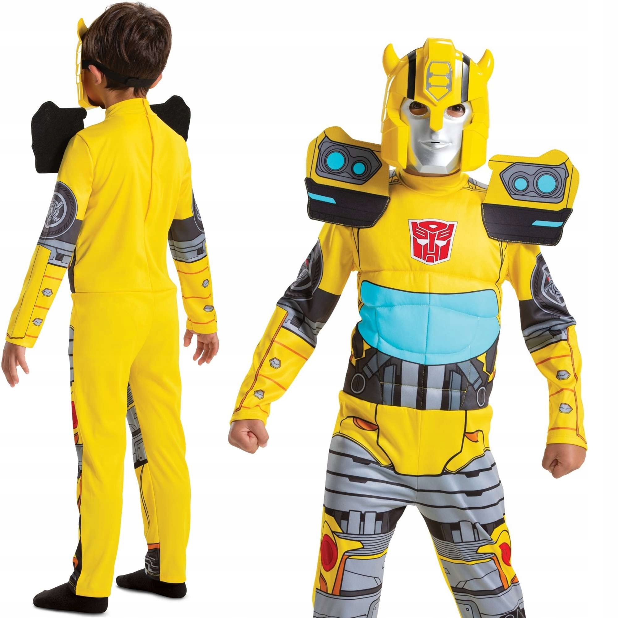 Kostým pre chlapca- Bumblebee (Transformers) Maskise kostým na 110-122