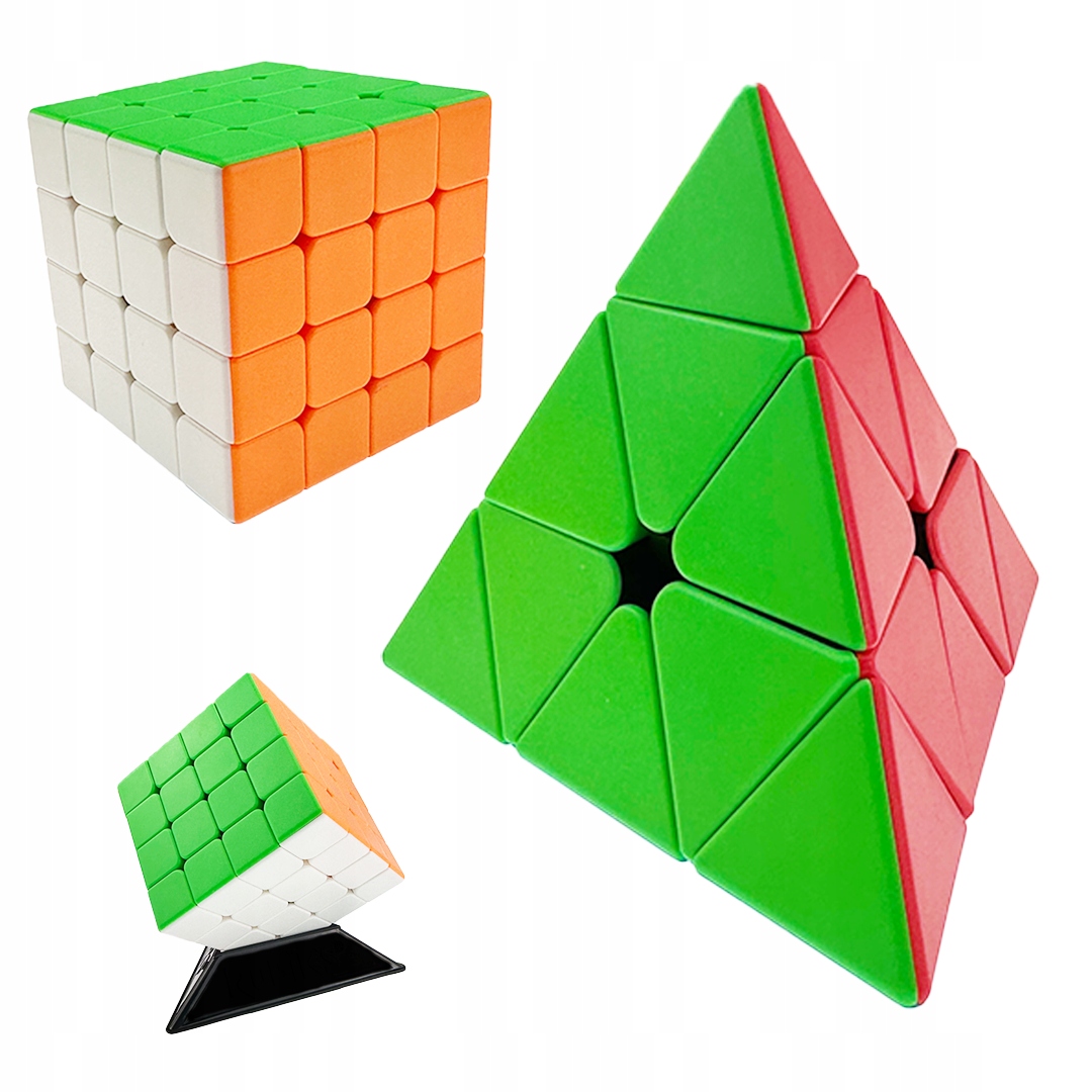 Logická hračka - Moyu Cube 4x4 sada originálnych pyramídových rýchlo